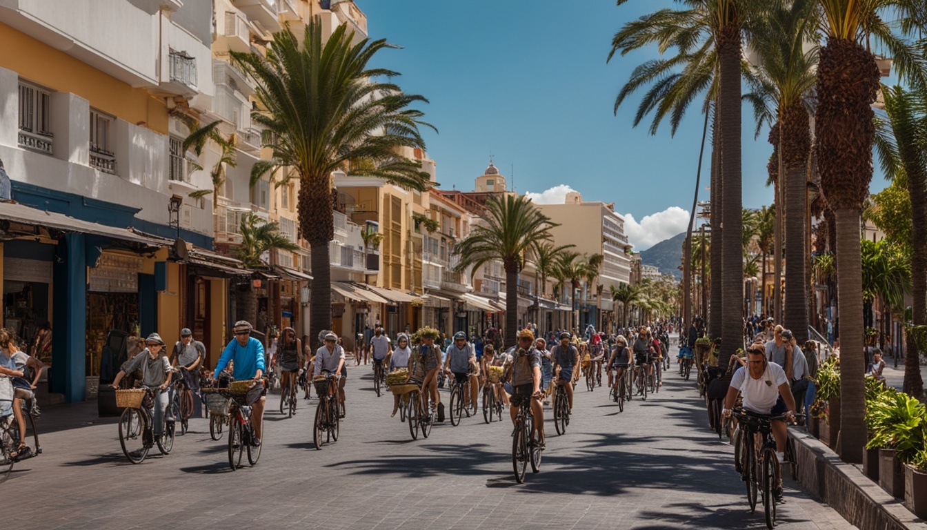 Ciclismo-urbano-en-Santa-Cruz-de-Tenerife Ciclismo urbano en Santa Cruz de Tenerife
