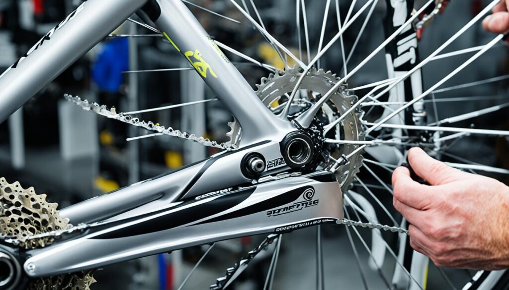 proceso inspección y reacondicionamiento bicicletas